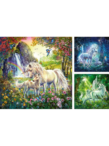 Ravensburger 3x 49tlg. Puzzle "Schöne Einhörner" - ab 5 Jahren
