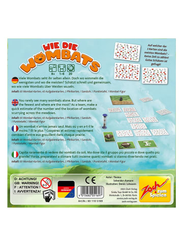 Noris Kartenspiel "Wie die Wombats" - ab 8 Jahren