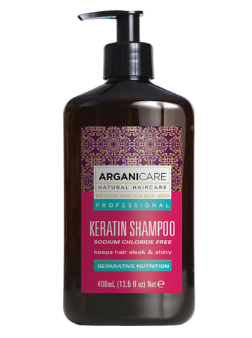 Argani Care Szampon do włosów "Keratin" - 400 ml