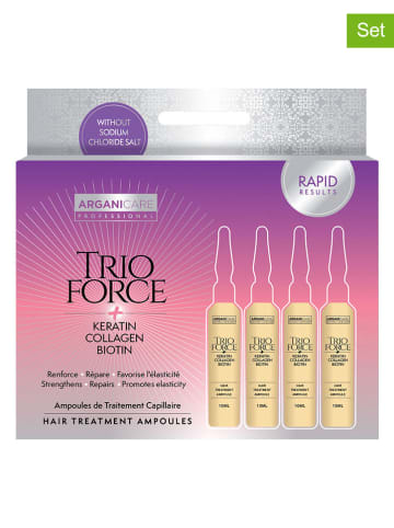 Argani Care 4-delige set: haarverzorgingsampullen, elk 10 ml