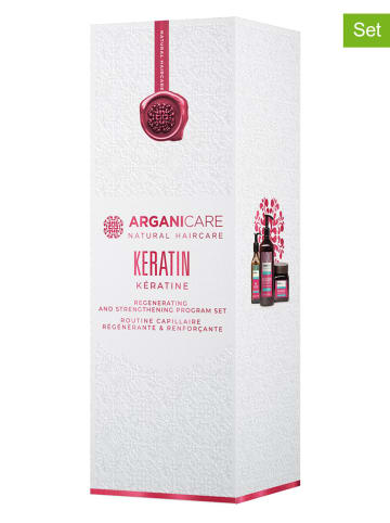 Argani Care 3tlg. Haarpflege-Set "Trio Box - Keratin"