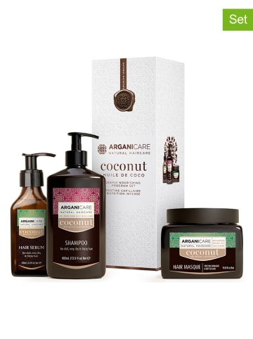 Argani Care 3-częściowy zestaw do włosów "Trio Box Ultra Nourishing - Coconut oil"