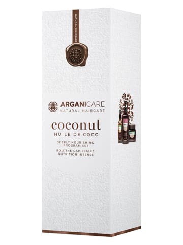 Argani Care 3-częściowy zestaw do włosów "Trio Box Ultra Nourishing - Coconut oil"
