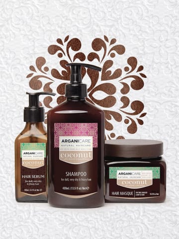 Argani Care 3-delige haarverzorgingsset "Trio Box Ultra Nourishing - Coconut oil"