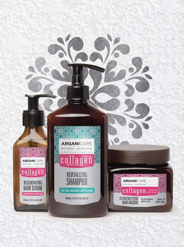 Argani Care 3-częściowy zestaw do włosów "Trio Box - Revitalising and Volume boost"