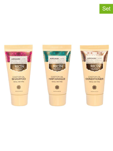 Argani Care 3-delige haarverzorgingsset "Castor Oil"