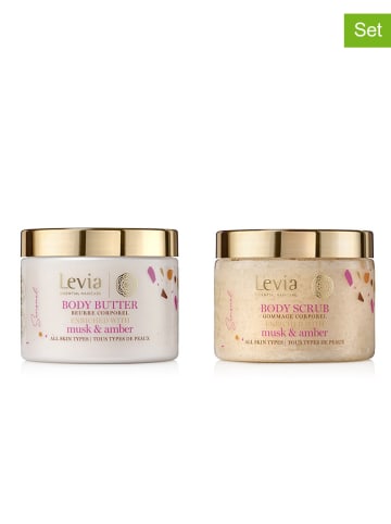 Levia 2tlg. Körperpflege-Set: "Sensual", je 350 ml