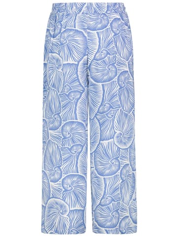 Sublevel Spodnie w kolorze niebiesko-białym