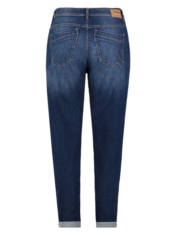 Sublevel Spijkerbroek - mom fit - donkerblauw