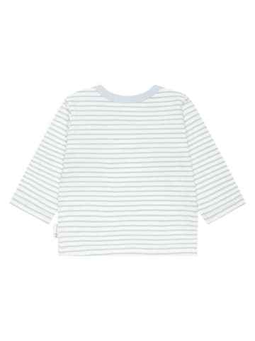 Steiff Longsleeve in Hellblau/ Creme