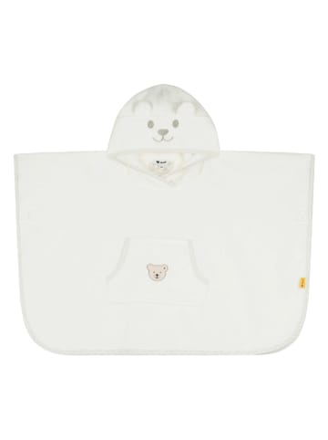 Steiff Badeponcho in Weiß - (L)68 x (B)50 cm
