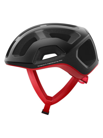 POC Fahrradhelm "Ventral Lite" in Schwarz/ Rot