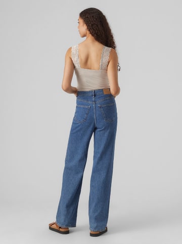 Vero Moda Top w kolorze kremowym