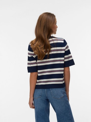 Vero Moda Trui donkerblauw/wit