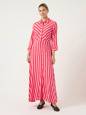 YAS Kleid in Rosa/ Rot