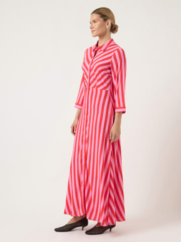 YAS Kleid in Rosa/ Rot