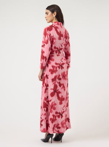 YAS Kleid in Rosa/ Rot