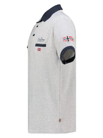 Geographical Norway Koszulka polo "Kingdom" w kolorze szarym