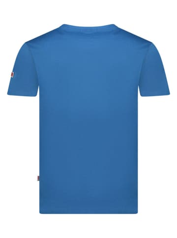 Geographical Norway Shirt "Jassier" in Blau