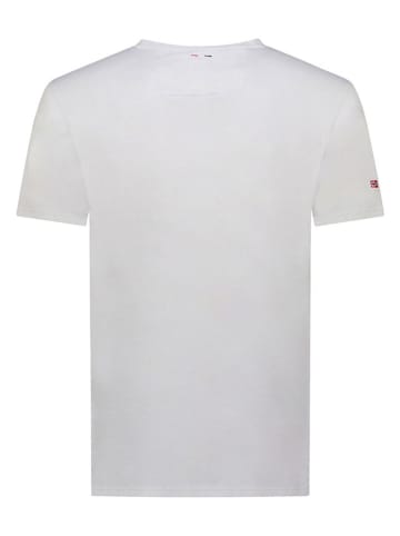 Geographical Norway Koszulka "Jactus" w kolorze szarym