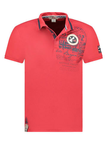 Geographical Norway Poloshirt "Karuen" in Rot
