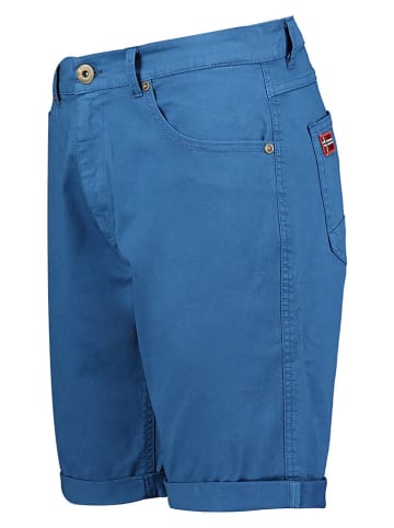 Geographical Norway Szorty "Pampelone" w kolorze niebieskim