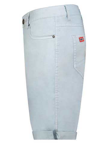 Geographical Norway Szorty "Pampelone" w kolorze szarym