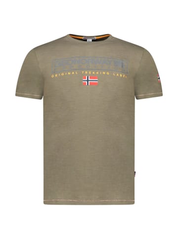 Geographical Norway Shirt "Jasic" in Khaki