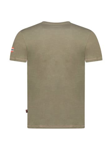 Geographical Norway Shirt "Jasic" in Khaki
