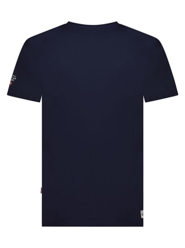 Geographical Norway Shirt "Palm" donkerblauw