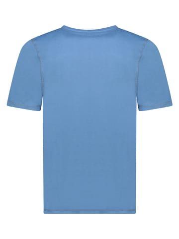 Geographical Norway Shirt "Jiname" in Blau