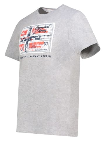 Geographical Norway Shirt "Jiname" grijs