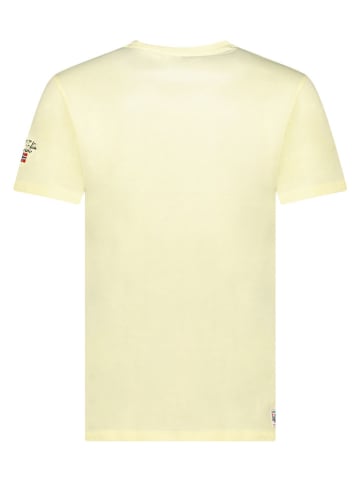 Geographical Norway Shirt "Newflag" geel