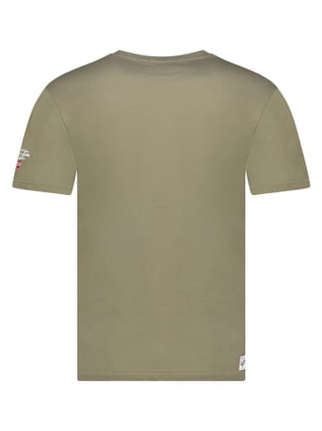 Geographical Norway Shirt "Newflag" in Khaki
