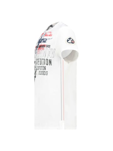 Geographical Norway Shirt "Jelegant" wit