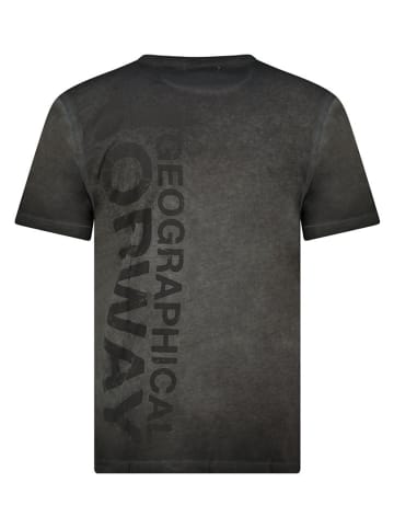 Geographical Norway Shirt "Jotz" in Schwarz