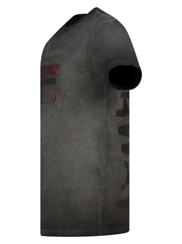 Geographical Norway Koszulka "Jotz" w kolorze czarnym