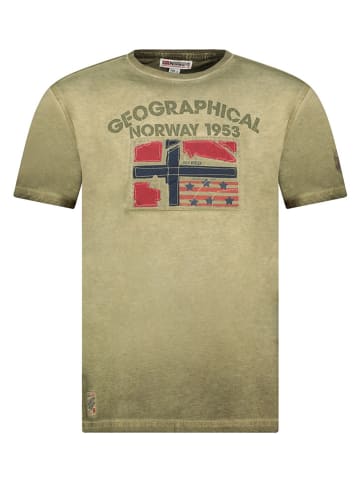 Geographical Norway Shirt "Jotz" in Khaki