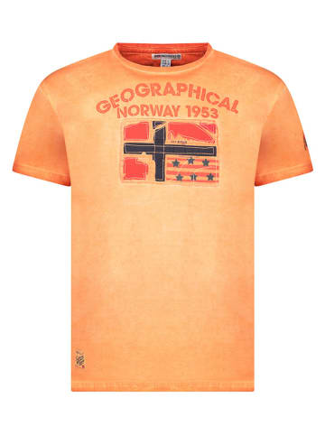 Geographical Norway Shirt "Jotz" oranje