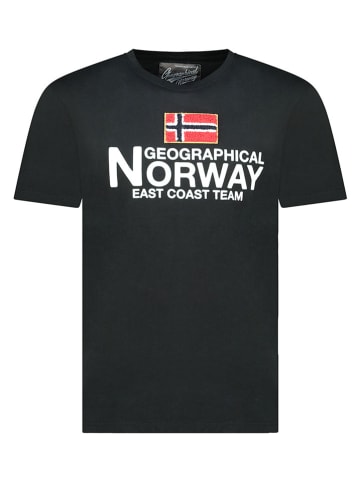 Geographical Norway Shirt "Jacky" in Schwarz