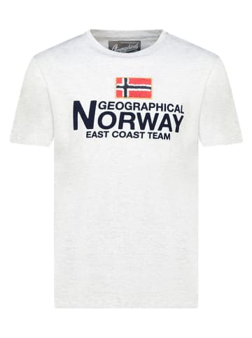 Geographical Norway Koszulka "Jacky" w kolorze białym