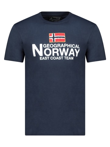 Geographical Norway Shirt "Jacky" donkerblauw