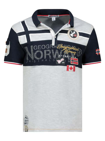 Geographical Norway Poloshirt "Karadock" in Grau