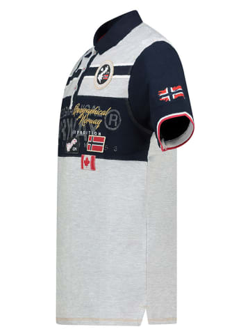 Geographical Norway Poloshirt "Karadock" grijs