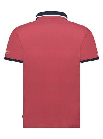 Geographical Norway Koszulka polo "Kara" w kolorze czerwonym