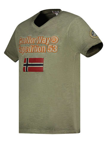 Geographical Norway Shirt "Jimdo" kaki