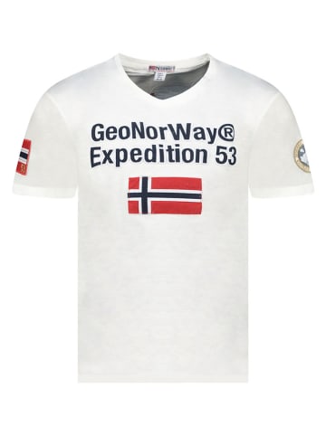 Geographical Norway Shirt "Jimdo" wit