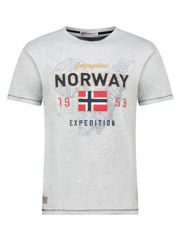 Geographical Norway Shirt "Juitre" in Grau