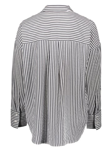 ONLY Blouse wit/donkerblauw