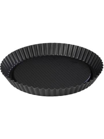 Zenker 2er-Set: Obsttortenformen "Black Metallic" in Schwarz - Ø 30 cm